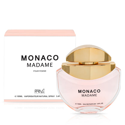 Monaco Madame Pour Femme EDP ✨ 100ML | A Chic Floral Elegance with a Touch of Warmth