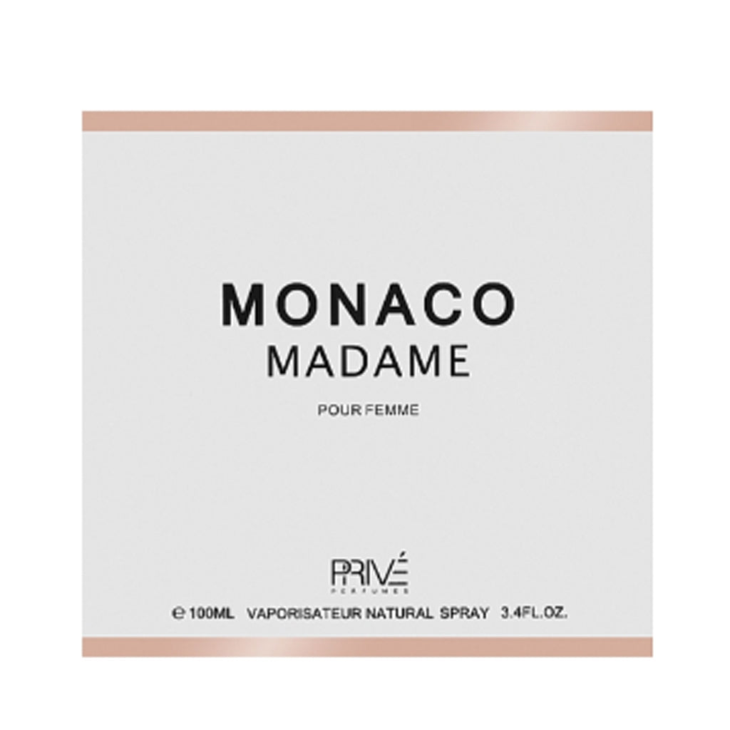 Monaco Madame Pour Femme EDP ✨ 100ML | A Chic Floral Elegance with a Touch of Warmth