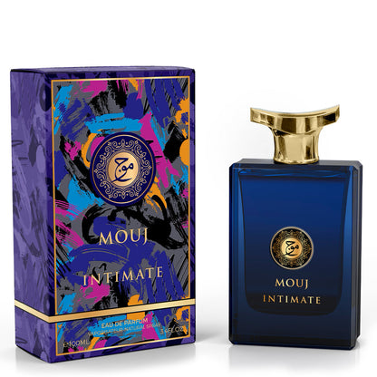 Mouj Intimate Unisex EDP ✨ 100ml | A Bold Middle Eastern Spice Fusion of Oud, Leather & Amber