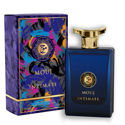 Mouj Intimate Unisex EDP ✨ 100ml | A Bold Middle Eastern Spice Fusion of Oud, Leather & Amber