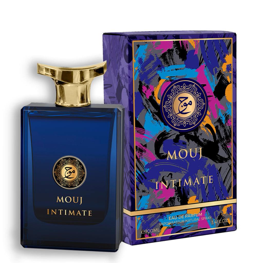 Mouj Intimate Unisex EDP ✨ 100ml | A Bold Middle Eastern Spice Fusion of Oud, Leather & Amber