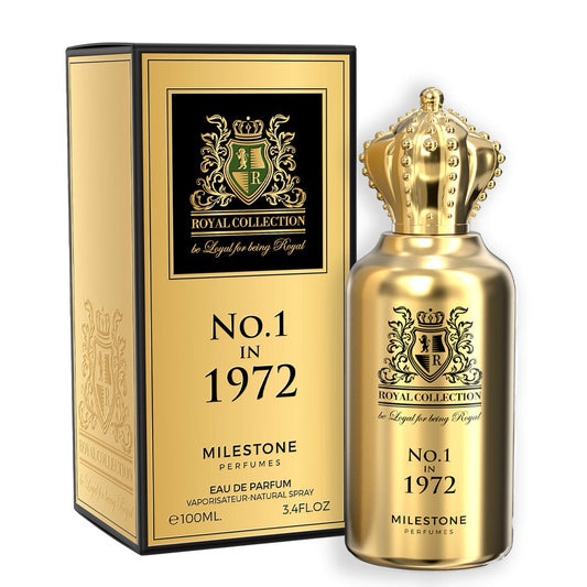 Royal Collection No.1 in 1972 Unisex EDP ✨ 100ml | A Luxurious Blend of Osmanthus, Leather & Sandalwood