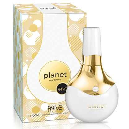 PRIVE Planet Pour Femme EDP ✨ 100ML | A Seductive Fusion of Citrus, Floral, and Woody Musk