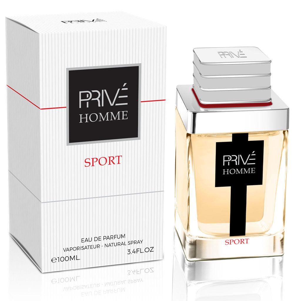 Prive Homme Sport (Pour Homme) EDP ✨ 100ML | Fresh, Energetic Citrus with a Warm, Masculine Base