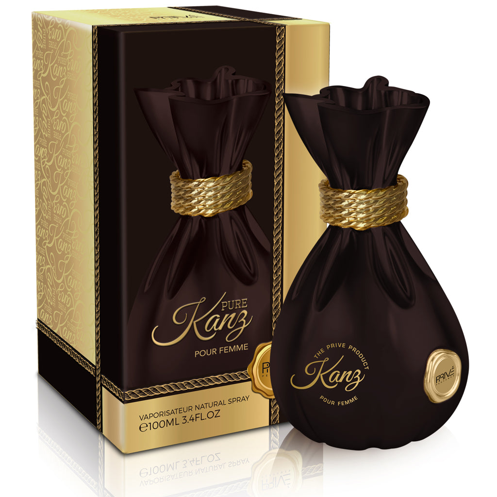 PRIVE Pure Kanz Pour Femme EDP ✨ 100ML | A Majestic Floral-Fruity Elegance with Warm, Lasting Base Notes