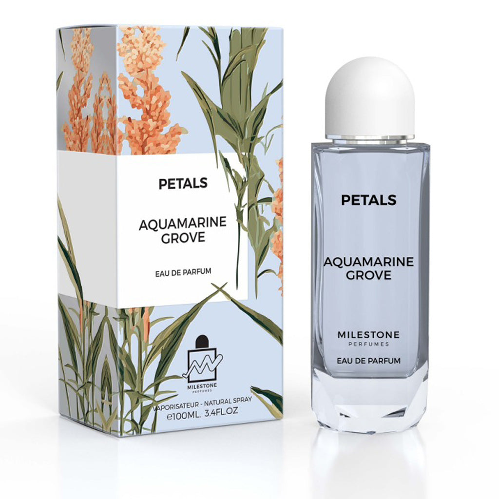 Petals Aquamarine Grove Unisex EDP ✨ 100ml | A Fresh Floral Symphony with Sweet, Floral Undertones