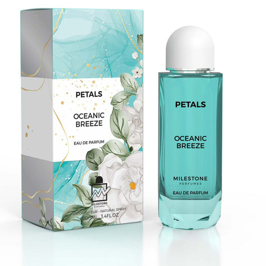 Petals Oceanic Breeze EDP ✨ 100ML | A Fresh & Invigorating Unisex Fragrance with Earthy & Citrusy Notes