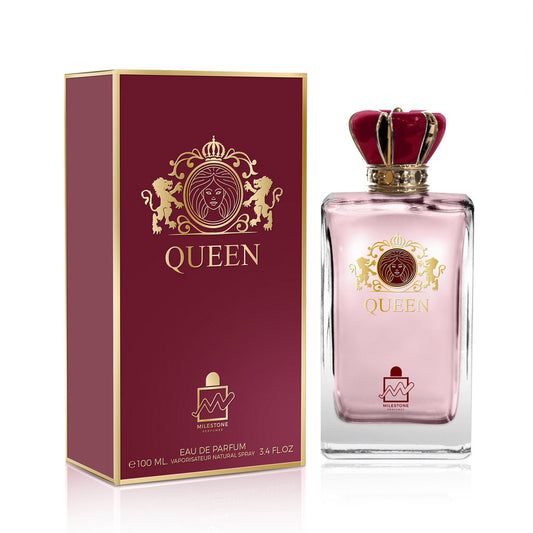 Milestone Queen Pour Femme EDP ✨ 100ml | A Refreshing & Elegant Floral-Fruity Experience