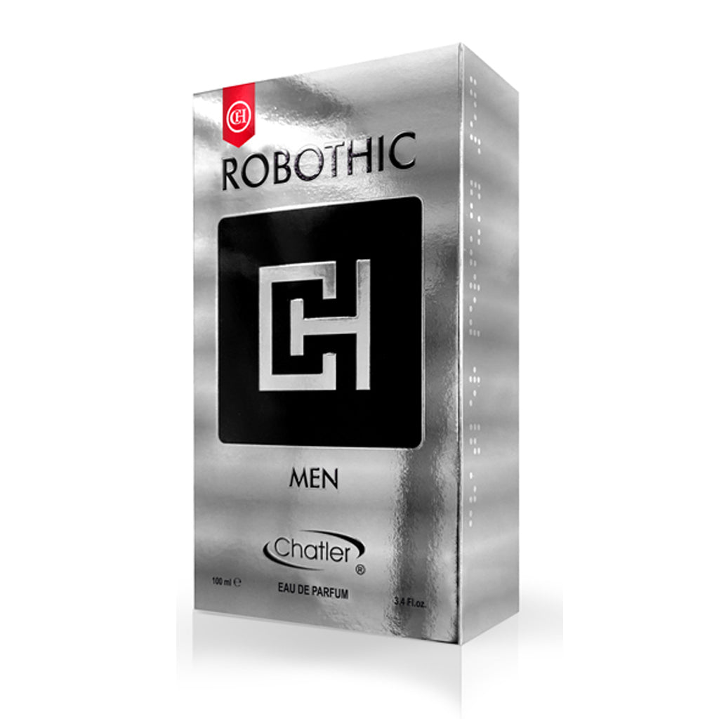 CH Robothic Men EDP ✨ 100ml | Aromatic Freshness with Woody Vanilla Warmth