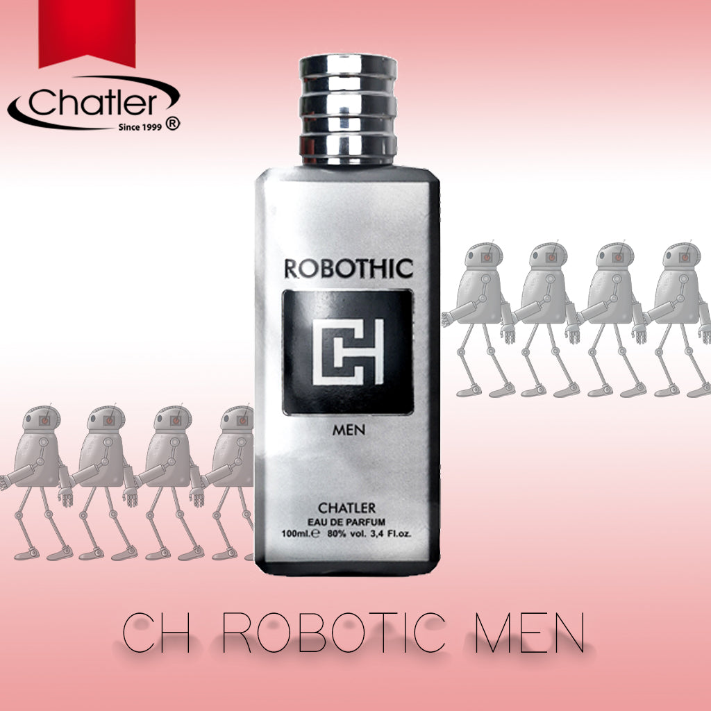 CH Robothic Men EDP ✨ 100ml | Aromatic Freshness with Woody Vanilla Warmth