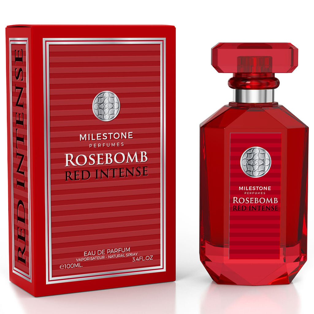 RoseBomb Red Intense Pour Femme EDP ✨ 100ML | A Bold Floral-Fruity Fragrance with a Sweet Vanilla Base