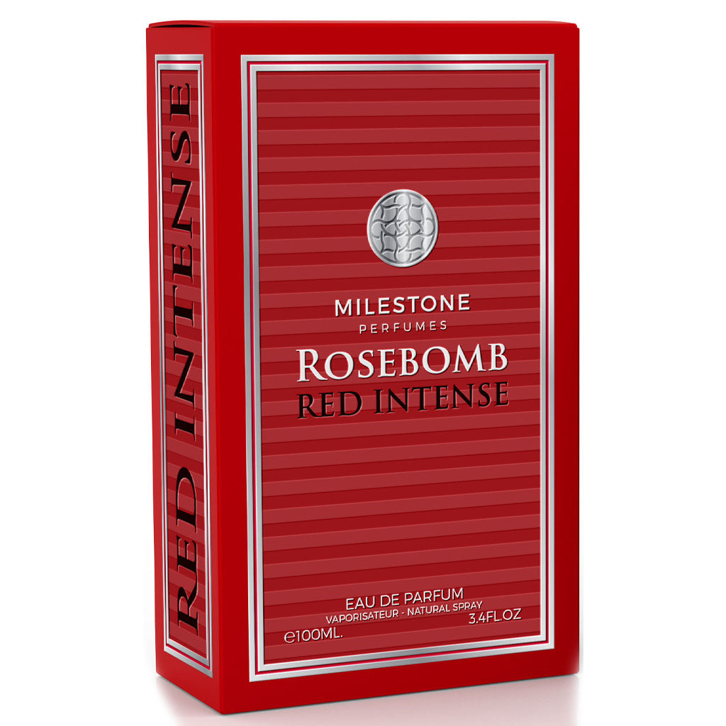 RoseBomb Red Intense Pour Femme EDP ✨ 100ML | A Bold Floral-Fruity Fragrance with a Sweet Vanilla Base