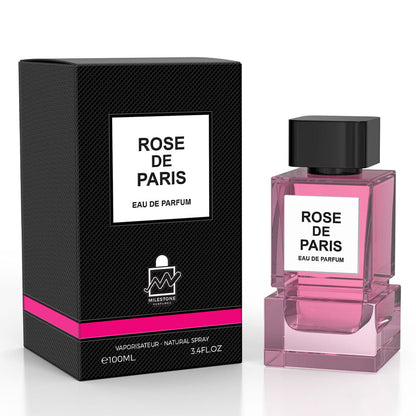 Rose de Paris Unisex EDP ✨ 100ml | A Sensual Floral Blend with Warm, Earthy Undertones