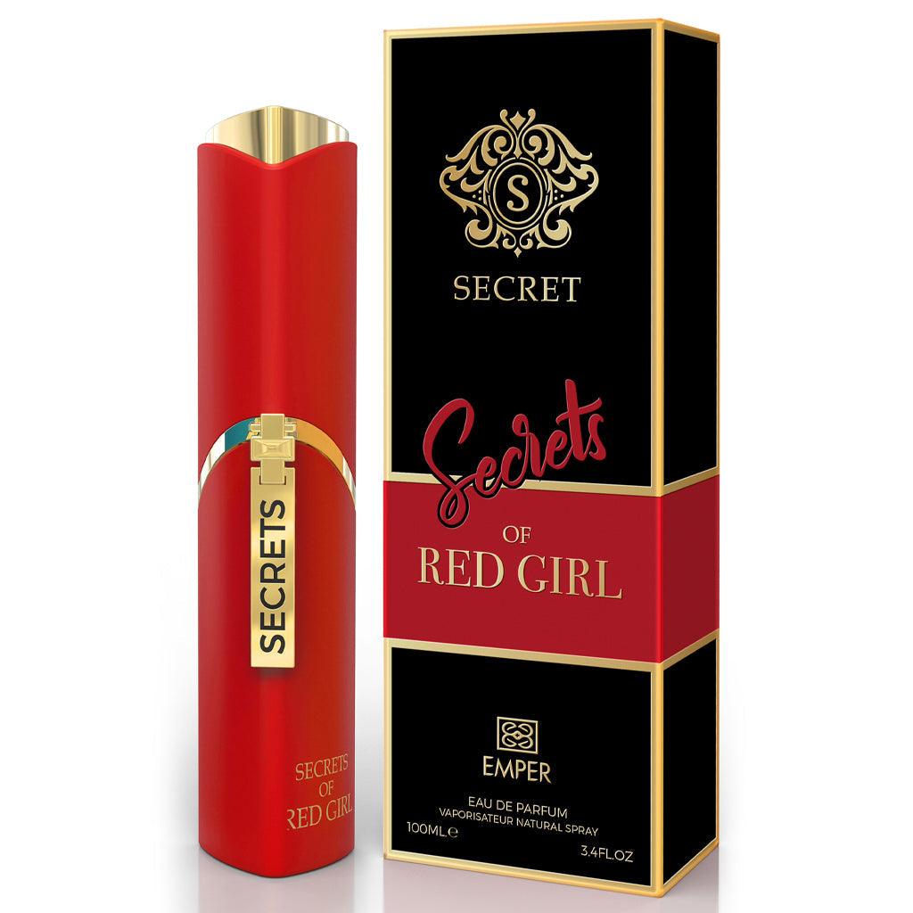 Secrets of Red Girl EDP ✨ 100ml (Pour Femme) | Bold, Playful, and Seductive Floral Fruity Delight