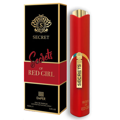 Secrets of Red Girl EDP ✨ 100ml (Pour Femme) | Bold, Playful, and Seductive Floral Fruity Delight