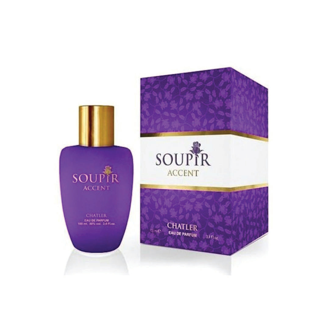 Soupir Accent Unisex EDP ✨ 100ml | Fruity Floral Elegance with a Warm Woody Finish