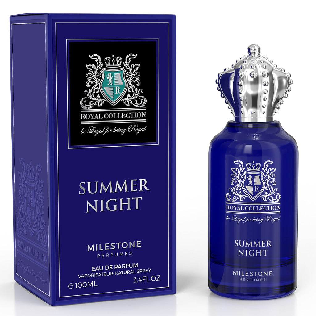 Royal Collection Summer Night EDP ✨ 100ML | A Harmonious Blend of Citrus, Floral, and Warm Woody Notes