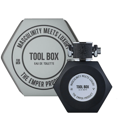 Tool Box Pour Homme EDT ✨ 100ml | Masculine Luxury with Citrus & Woody Warmth