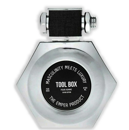 Tool Box Silver EDT ✨ 100ml | A Fresh Citrus & Woody Blend for the Modern Man