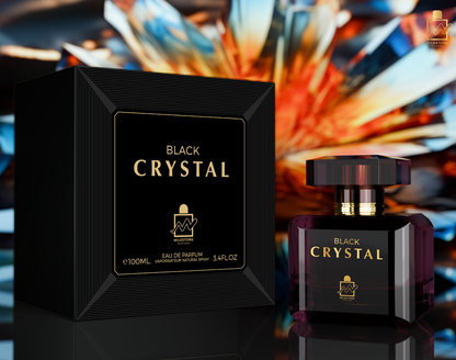 Black Crystal EDP ✨ 100ml | A Spicy Floral Elegance with Warm, Sensual Base Notes