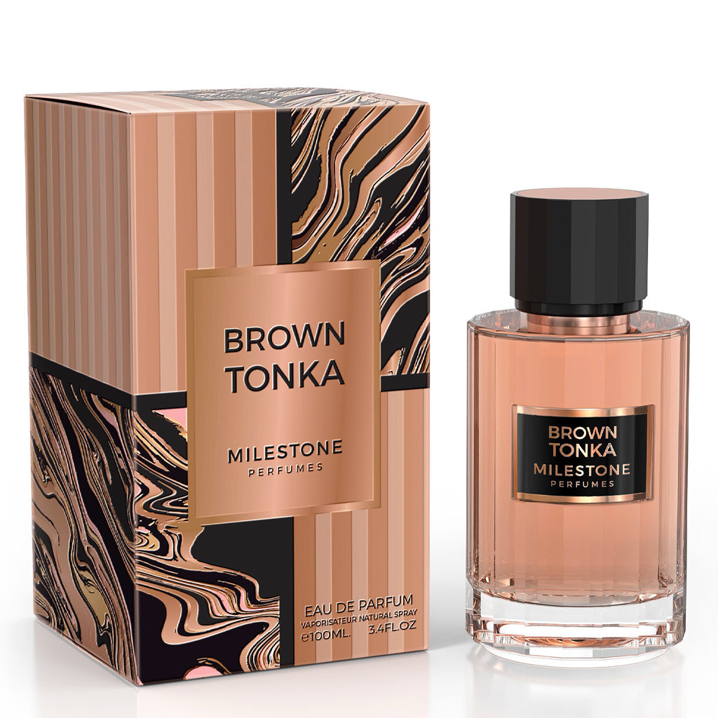 Brown Tonka Unisex EDP ✨ 100ml | A Rich and Warm Blend of Oud, Coffee & Tonka Bean