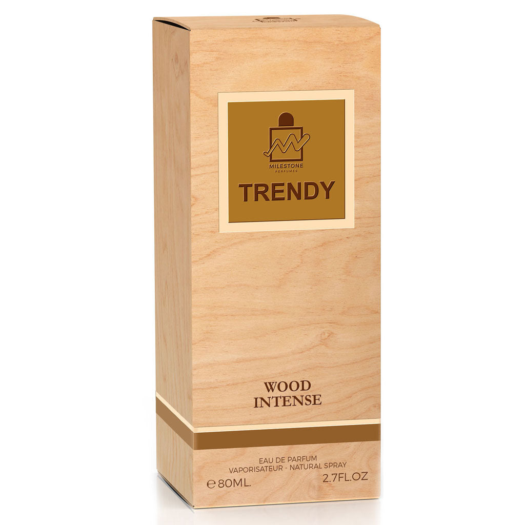 Trendy Wood Intense EDP ✨ 80ML | A Refreshing, Bold Woody Experience