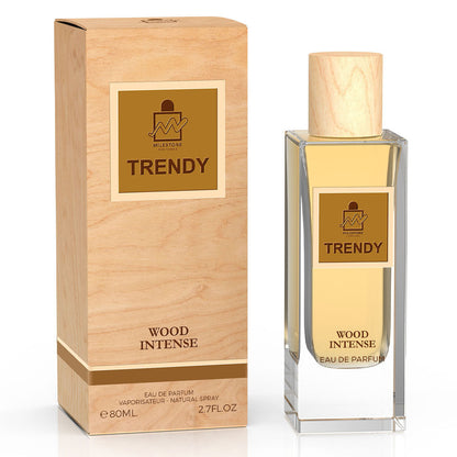 Trendy Wood Intense EDP ✨ 80ML | A Refreshing, Bold Woody Experience