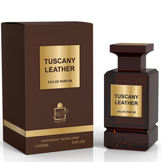 Tuscany Leather Unisex EDP ✨ 100ml | A Bold Fusion of Raspberry, Jasmine & Leather