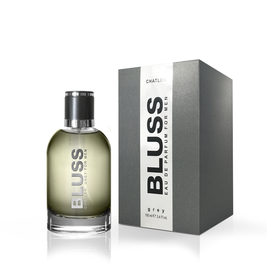 Bluss Grey Men EDP ✨ 100ml | Fruity, Spicy Elegance with a Woody Finish