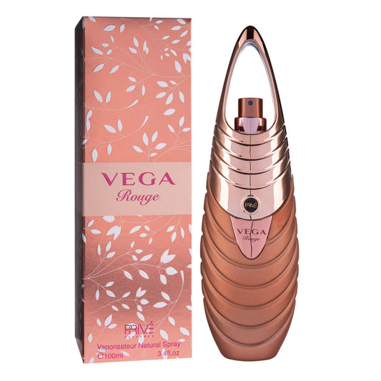 Vega Rouge EDP ✨ 100ML | A Fruity Floral Elegance with Warm Vanilla and Musk Undertones