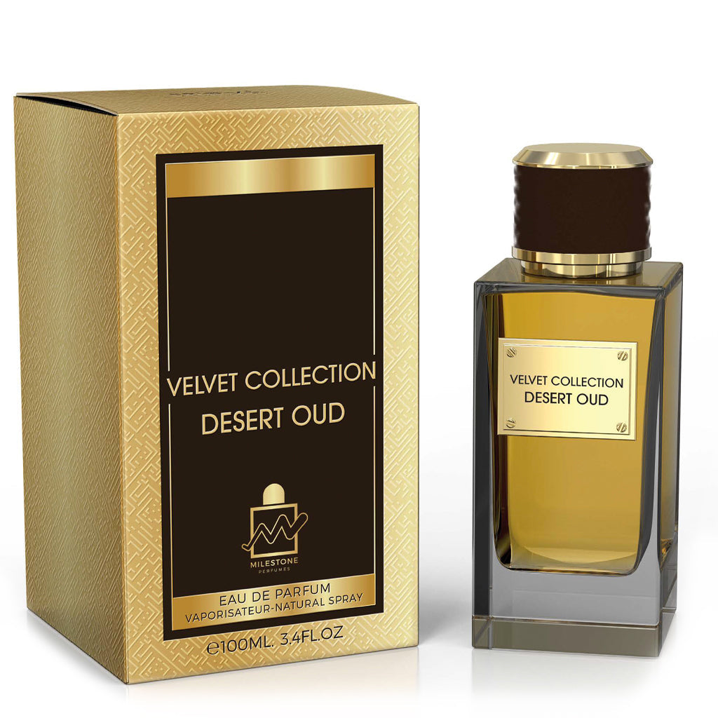 Velvet Collection Desert Oud (Unisex) EDP ✨ 100ml | A Rich, Warm Blend of Incense, Oud & Tonka Bean