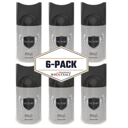 Victory Perfume Deodorant 6X PACK ✨ 250ML | A Bold and Refreshing Citrus-Woody Blend