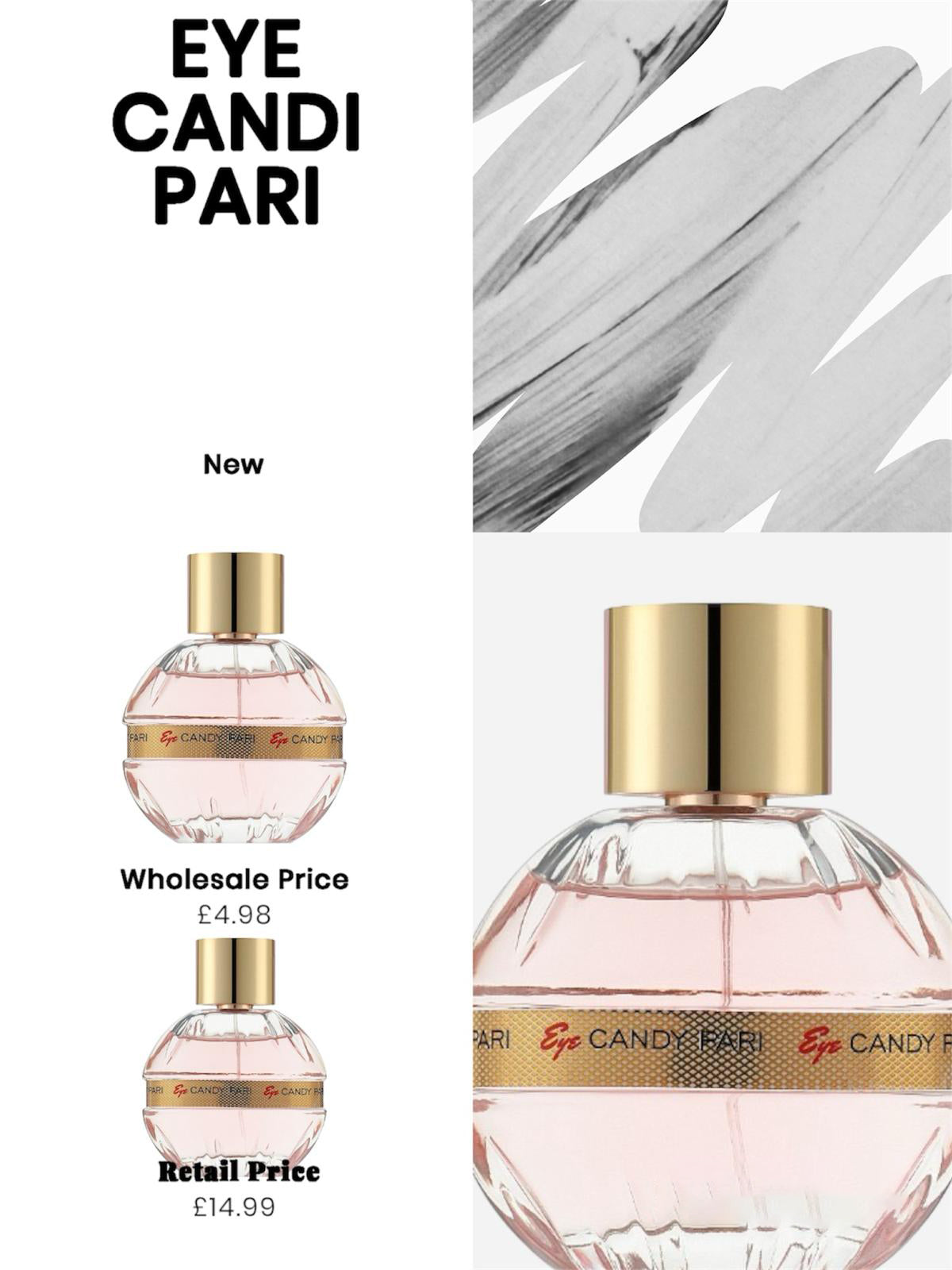 Eye Candy Pari (Pour Femme) EDP ✨ 100ML | A Fruity-Floral Journey with a Sensual White Musk Base