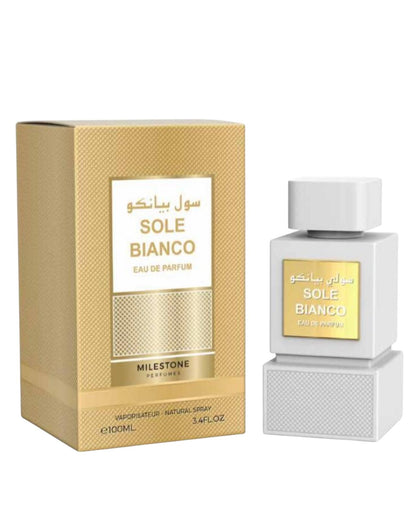 Sole Blanco EDP ✨ 100ml (Unisex) | A Luxurious Blend of Citrusy Spice, Floral, and Sweet Notes