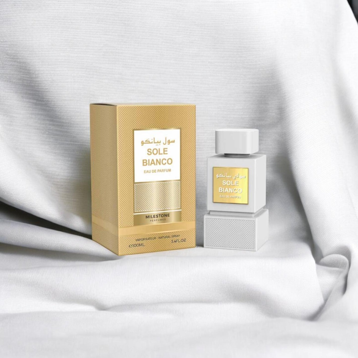 Sole Blanco EDP ✨ 100ml (Unisex) | A Luxurious Blend of Citrusy Spice, Floral, and Sweet Notes