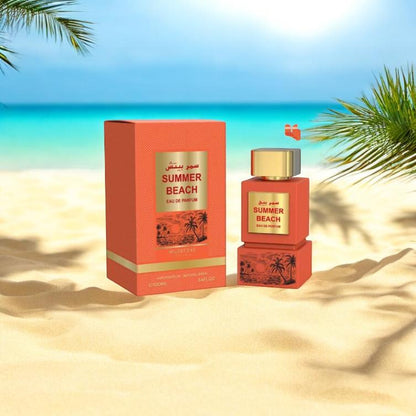 Summer Beach Eau De Parfum ✨ 100ml (Unisex) | A Warm, Tropical Escape with Rich, Inviting Notes