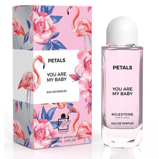 Petals You Are My Baby EDP ✨ 100ml | A Fruity-Floral Journey with Warm, Sensual Base Notes