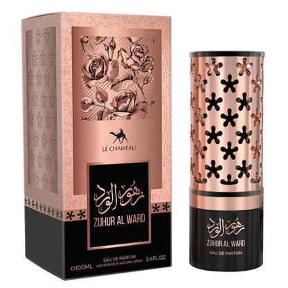 Zuhur Al Ward EDP ✨ 100ml (Unisex) | A Fruity and Floral Delight with Warm, Woody Depth