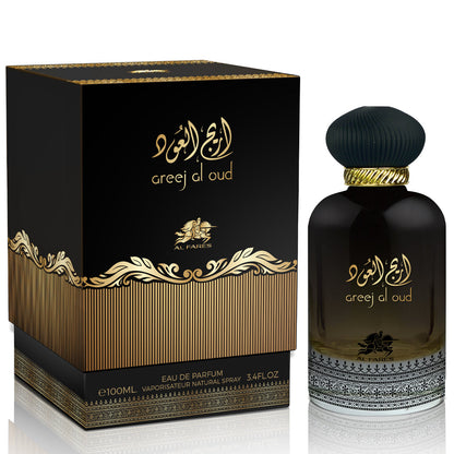 Areej Al Oud Unisex Eau De Parfum ✨ 100ml | Elegant Woody & Spicy Blend with Amber & Saffron