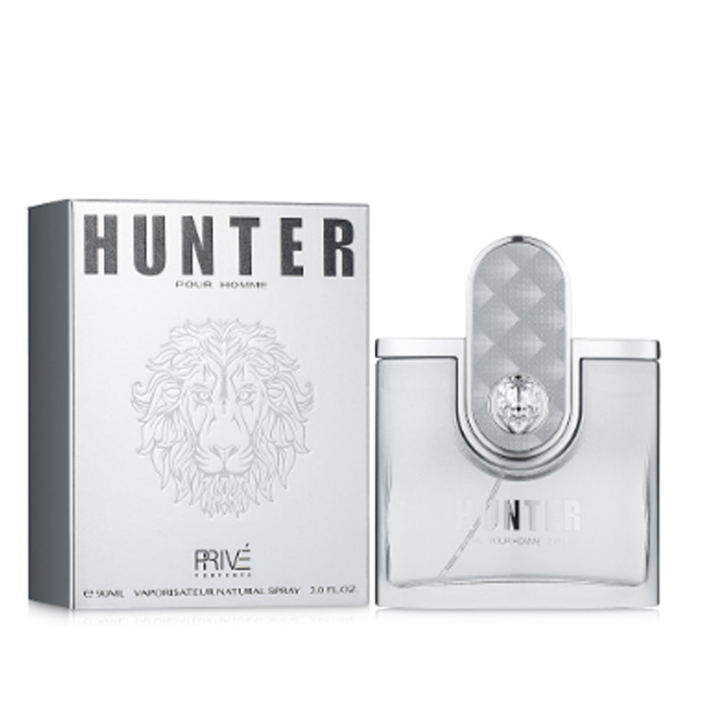 PRIVE Hunter EDP ✨ 90ML | A Fresh and Energizing Citrus-Fragrance with Warm, Musky Base Notes