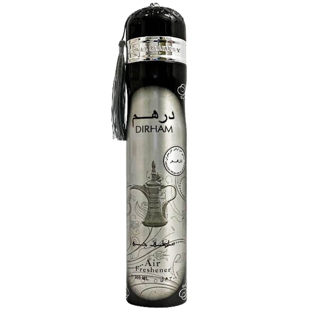 Dirham Silver Air Freshener 300ml by Ard Al Zaafaran 6x PACK (6 units)