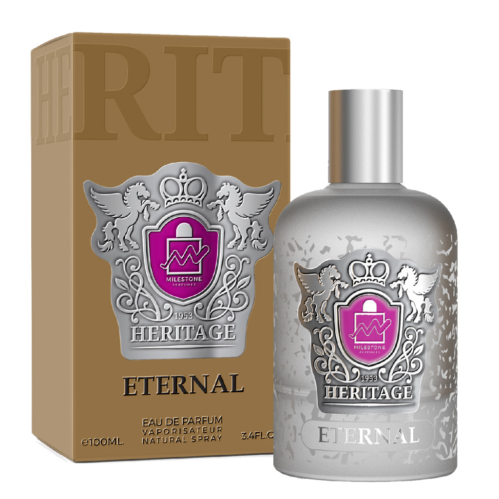 Heritage Eternal EDP ✨ 100ML | A Timeless Blend of Citrus Freshness, Spicy Richness, and Woody Sophistication