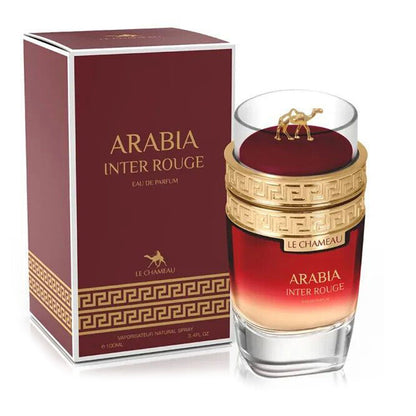 Arabia Inter Rouge Unisex EDP ✨ 100ml | A Fiery Blend of Citrus, Floral & Woody Notes