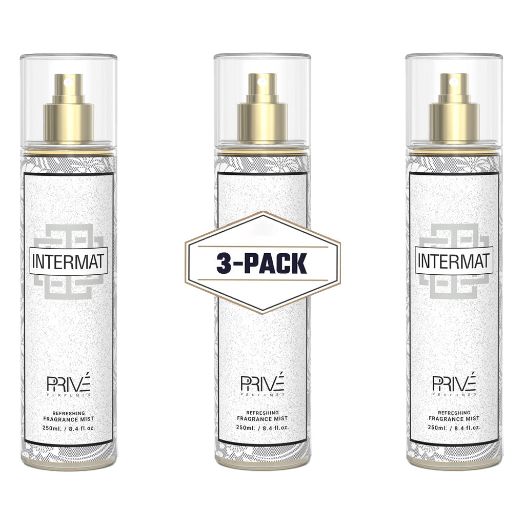 PRIVE Intemat - Body Mist 250ML 3-Pack ✨ | A Warm Floral-Fruity Fragrance with a Sensual Base