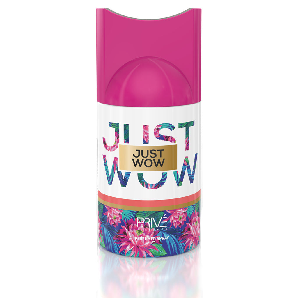 Just Wow Perfume Deodorant 6X PACK ✨ 250ML | A Refreshing and Exotic Tropical Scent