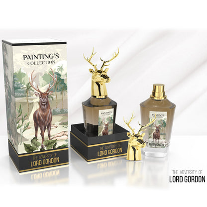 Painting Collection The Adversity of Lord Gordon EDP ✨ 100ml | A Fragrance of Resilience and Noble Strength