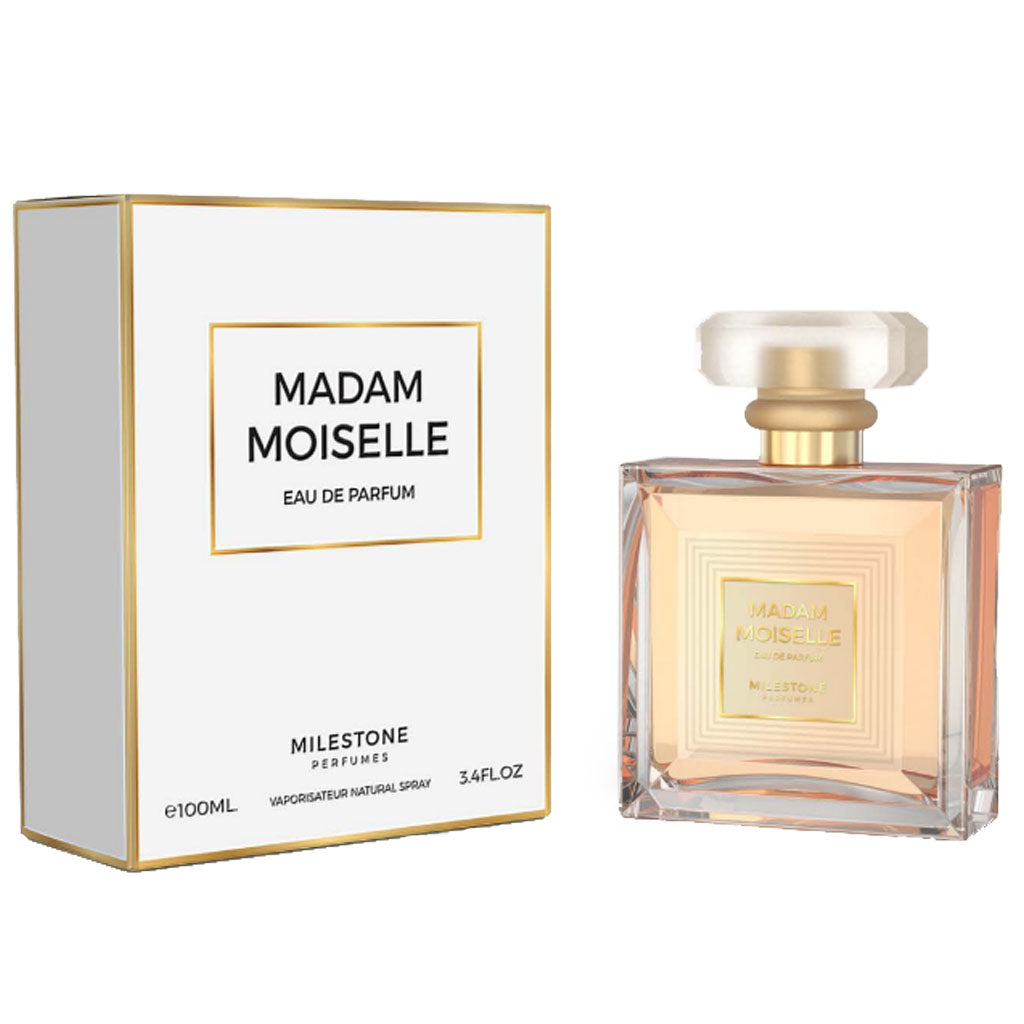 Madam Moiselle Pour Femme EDP ✨ 100ML | A Floral Eastern Elegance with a Warm, Musky Base