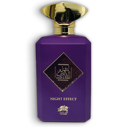 Lailat Al Fares Night Effect EDP ✨ 100ml (Unisex) | A Captivating Floral & Woody Blend