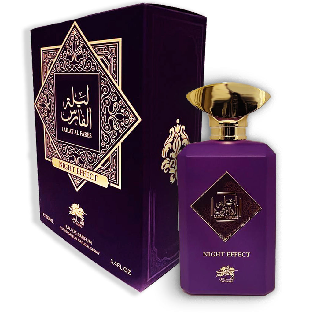 Lailat Al Fares Night Effect EDP ✨ 100ml (Unisex) | A Captivating Floral & Woody Blend