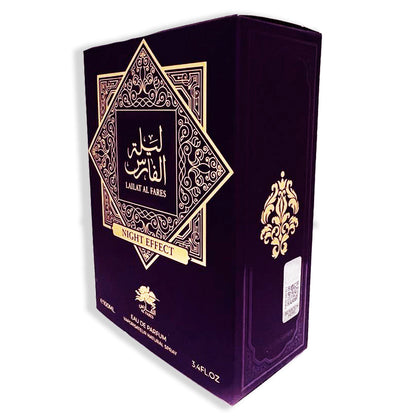 Lailat Al Fares Night Effect EDP ✨ 100ml (Unisex) | A Captivating Floral & Woody Blend